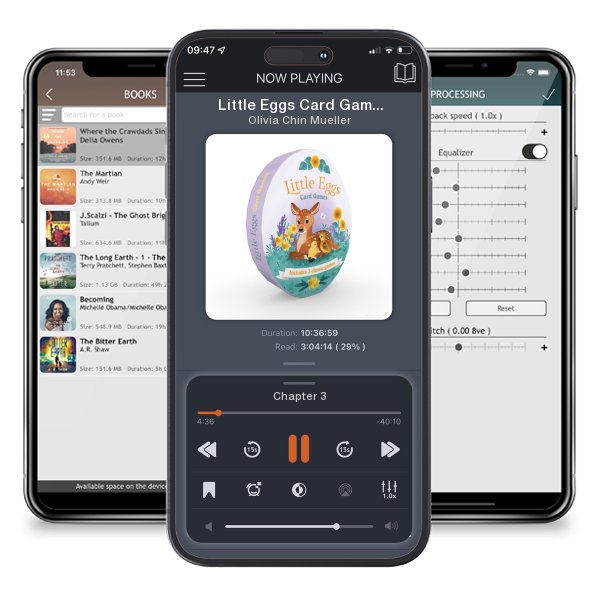 Download fo free audiobook Little Eggs Card Games (Game) by Olivia Chin Mueller and listen anywhere on your iOS devices in the ListenBook app.