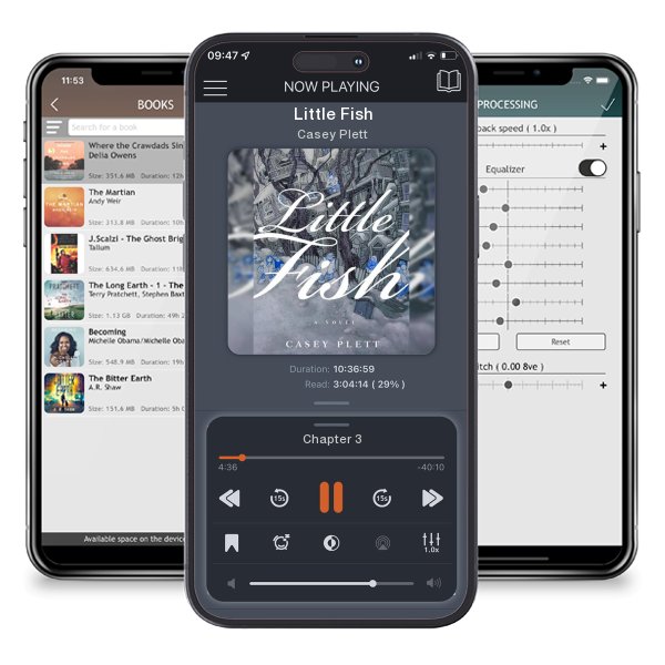 Download fo free audiobook Little Fish by Casey Plett and listen anywhere on your iOS devices in the ListenBook app.