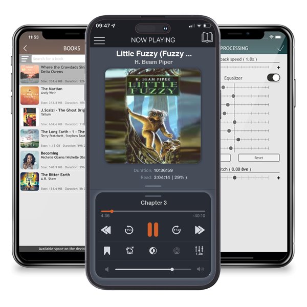 Download fo free audiobook Little Fuzzy (Fuzzy Sapiens, #1) by H. Beam Piper and listen anywhere on your iOS devices in the ListenBook app.