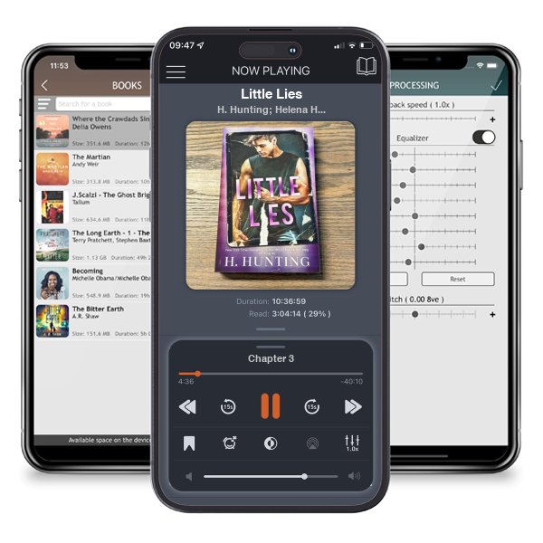 Download fo free audiobook Little Lies by H. Hunting; Helena Hunting and listen anywhere on your iOS devices in the ListenBook app.