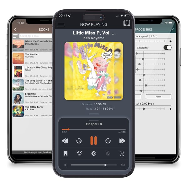 Download fo free audiobook Little Miss P, Vol. 4 by Ken Koyama and listen anywhere on your iOS devices in the ListenBook app.