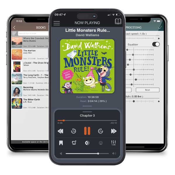 Download fo free audiobook Little Monsters Rule! by David Walliams and listen anywhere on your iOS devices in the ListenBook app.
