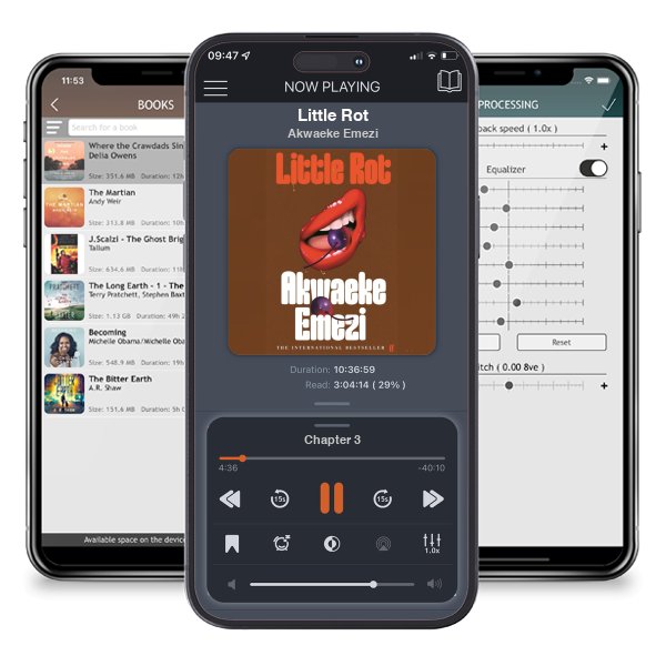 Download fo free audiobook Little Rot by Akwaeke Emezi and listen anywhere on your iOS devices in the ListenBook app.