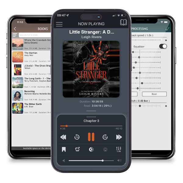 Download fo free audiobook Little Stranger: A Dark Taboo Romance (The Web of Silence Duet Book 1) by Leigh Rivers and listen anywhere on your iOS devices in the ListenBook app.