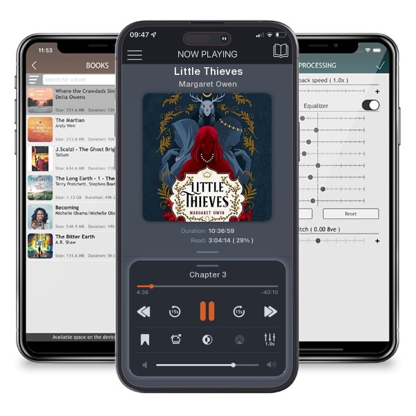 Download fo free audiobook Little Thieves by Margaret Owen and listen anywhere on your iOS devices in the ListenBook app.