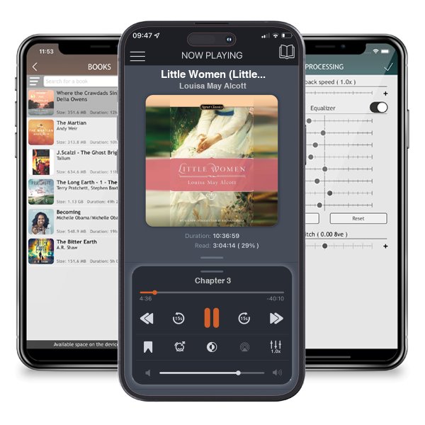 Download fo free audiobook Little Women (Little Women, #1) by Louisa May Alcott and listen anywhere on your iOS devices in the ListenBook app.