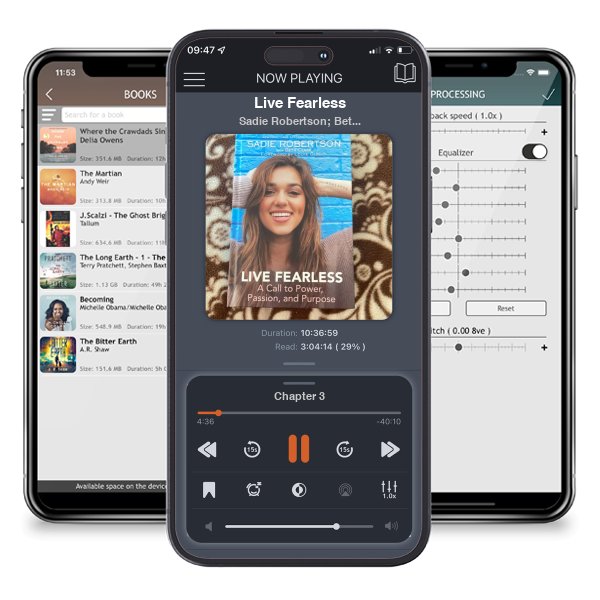 Download fo free audiobook Live Fearless by Sadie Robertson; Beth Clark; Louie Giglio and listen anywhere on your iOS devices in the ListenBook app.