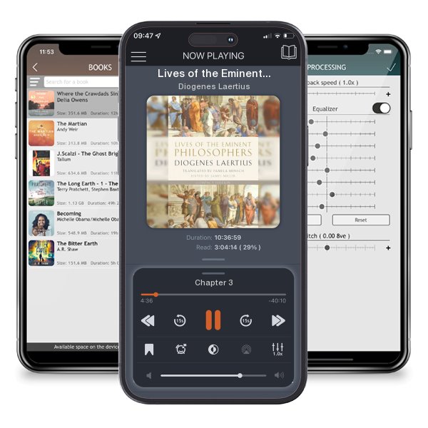 Download fo free audiobook Lives of the Eminent Philosophers: Compact Edition by Diogenes Laertius and listen anywhere on your iOS devices in the ListenBook app.