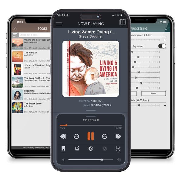 Download fo free audiobook Living & Dying in America: A Daily Chronicle 2020-2022 by Steve Brodner and listen anywhere on your iOS devices in the ListenBook app.