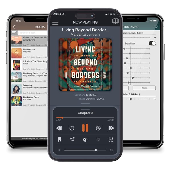 Download fo free audiobook Living Beyond Borders: Growing Up Mexican in America by Margarita Longoria and listen anywhere on your iOS devices in the ListenBook app.