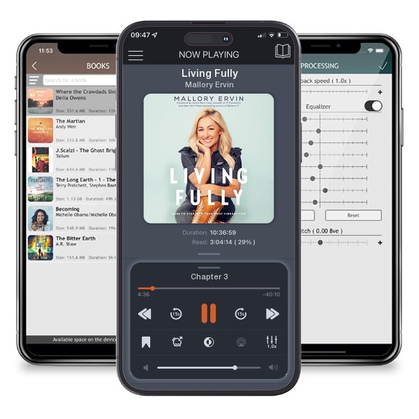 Download fo free audiobook Living Fully by Mallory Ervin and listen anywhere on your iOS devices in the ListenBook app.