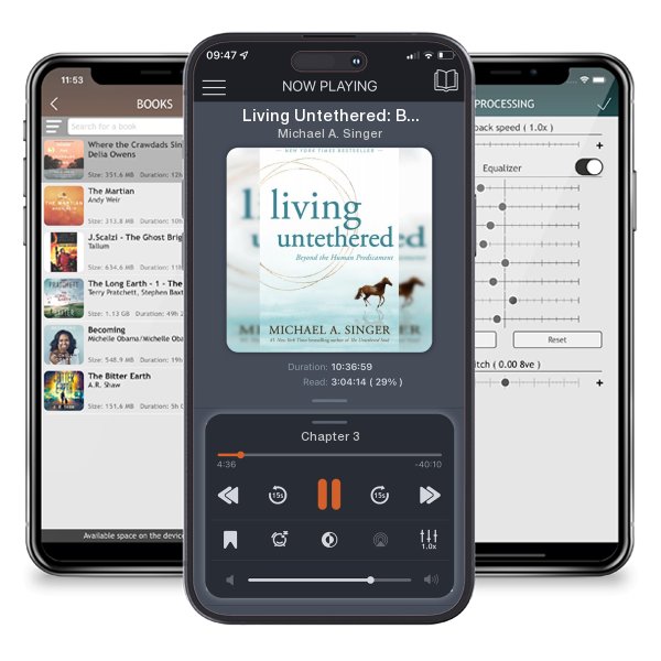 Download fo free audiobook Living Untethered: Beyond the Human Predicament by Michael A. Singer and listen anywhere on your iOS devices in the ListenBook app.