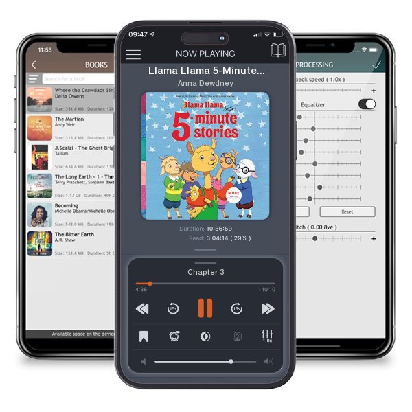 Download fo free audiobook Llama Llama 5-Minute Stories by Anna Dewdney and listen anywhere on your iOS devices in the ListenBook app.