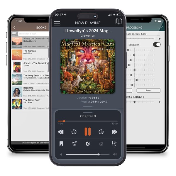 Download fo free audiobook Llewellyn's 2024 Magical Mystical Cats Calendar by Llewellyn and listen anywhere on your iOS devices in the ListenBook app.