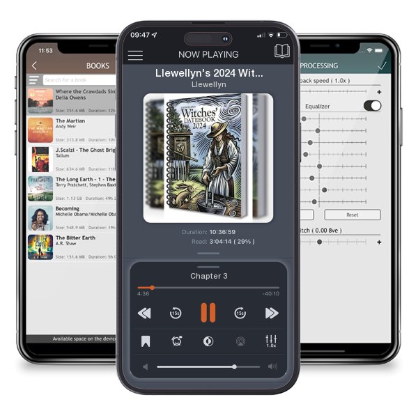 Download fo free audiobook Llewellyn's 2024 Witches' Datebook by Llewellyn and listen anywhere on your iOS devices in the ListenBook app.