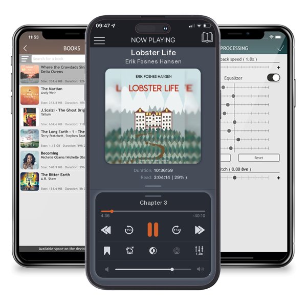 Download fo free audiobook Lobster Life by Erik Fosnes Hansen and listen anywhere on your iOS devices in the ListenBook app.