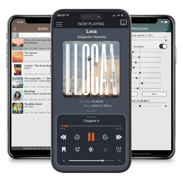 Download fo free audiobook Loca by Alejandro Heredia and listen anywhere on your iOS devices in the ListenBook app.