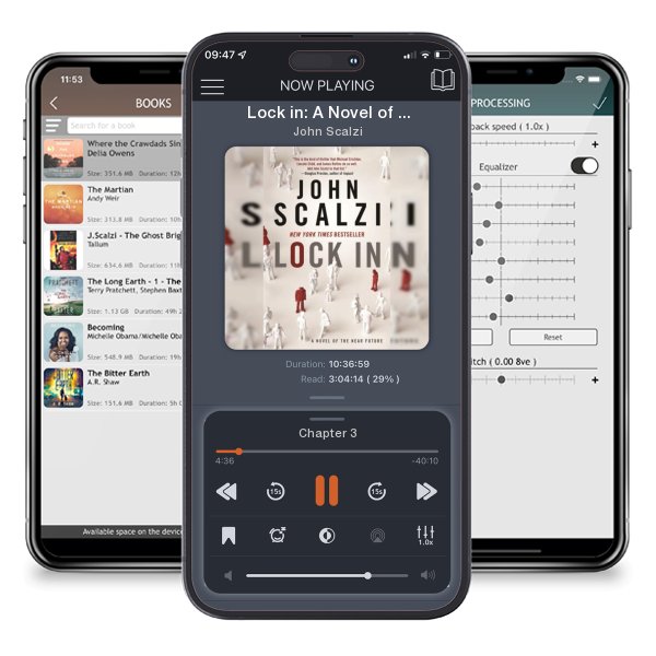 Download fo free audiobook Lock in: A Novel of the Near Future by John Scalzi and listen anywhere on your iOS devices in the ListenBook app.