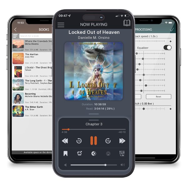 Download fo free audiobook Locked Out of Heaven by Danielle M. Orsino and listen anywhere on your iOS devices in the ListenBook app.