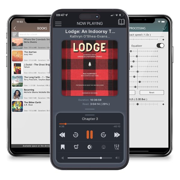 Download fo free audiobook Lodge: An Indoorsy Tour of America's National Parks by Kathryn O'Shea-Evans and Max Humphrey and listen anywhere on your iOS devices in the ListenBook app.