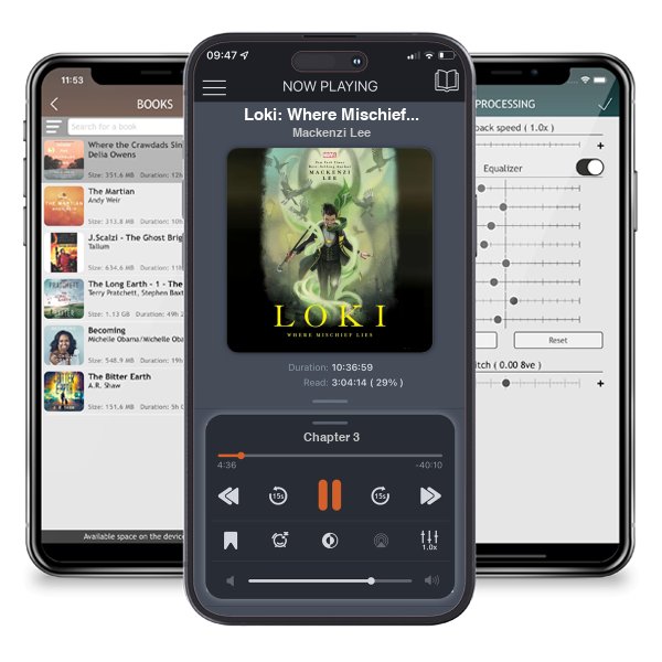 Download fo free audiobook Loki: Where Mischief Lies by Mackenzi Lee and listen anywhere on your iOS devices in the ListenBook app.