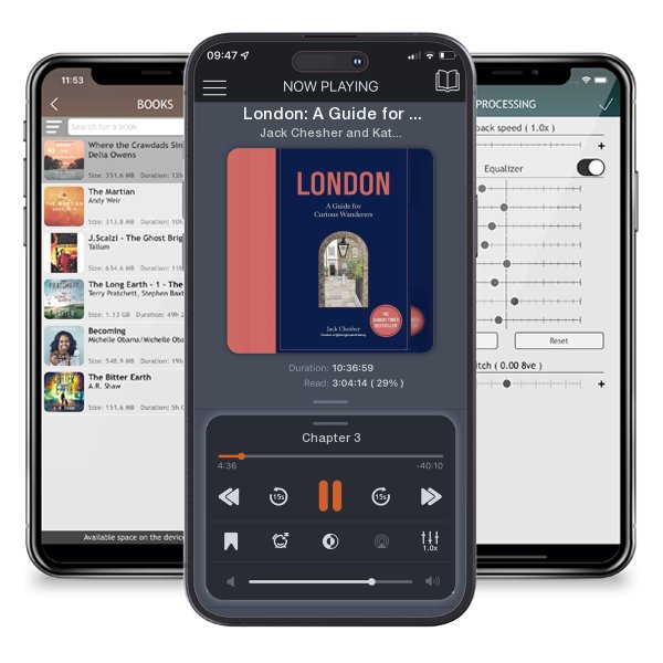 Download fo free audiobook London: A Guide for Curious Wanderers: The Sunday Times... by Jack Chesher and Katharine Fraser and listen anywhere on your iOS devices in the ListenBook app.