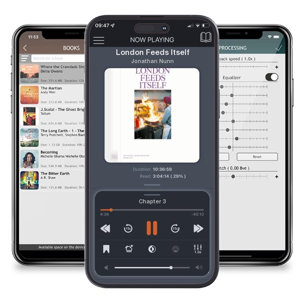 Download fo free audiobook London Feeds Itself by Jonathan Nunn and listen anywhere on your iOS devices in the ListenBook app.