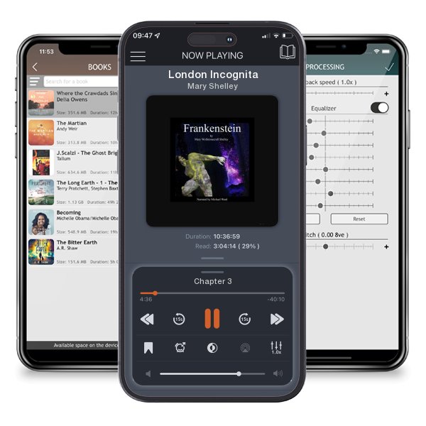 Download fo free audiobook London Incognita by Mary Shelley and listen anywhere on your iOS devices in the ListenBook app.