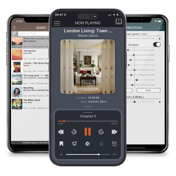 Download fo free audiobook London Living: Town and Country by Simon Upton and listen anywhere on your iOS devices in the ListenBook app.