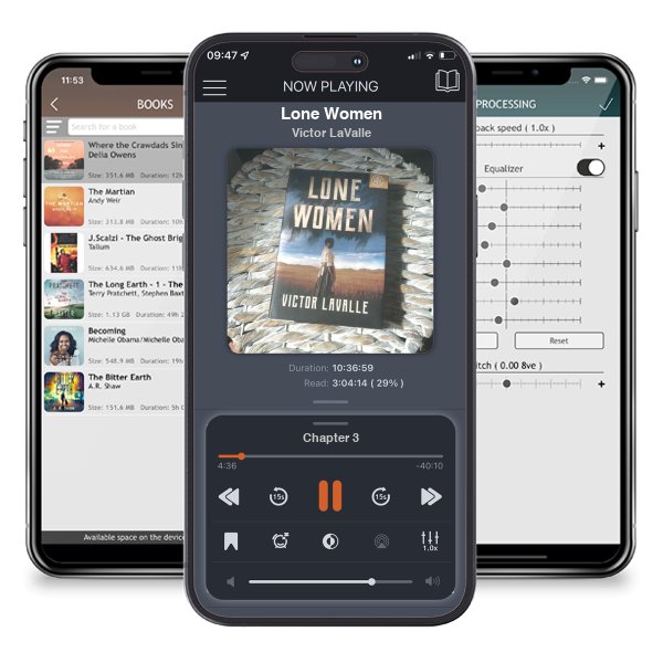 Download fo free audiobook Lone Women by Victor LaValle and listen anywhere on your iOS devices in the ListenBook app.