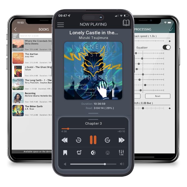 Download fo free audiobook Lonely Castle in the Mirror by Mizuki Tsujimura and listen anywhere on your iOS devices in the ListenBook app.