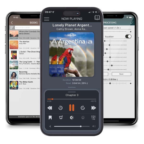 Download fo free audiobook Lonely Planet Argentina by Cathy Brown, Anna Kaminski, et al. and listen anywhere on your iOS devices in the ListenBook app.