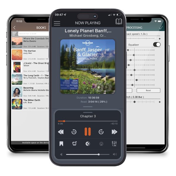 Download fo free audiobook Lonely Planet Banff, Jasper and Glacier National Parks 6 by Michael Grosberg, Craig McLachlan, et al. and listen anywhere on your iOS devices in the ListenBook app.