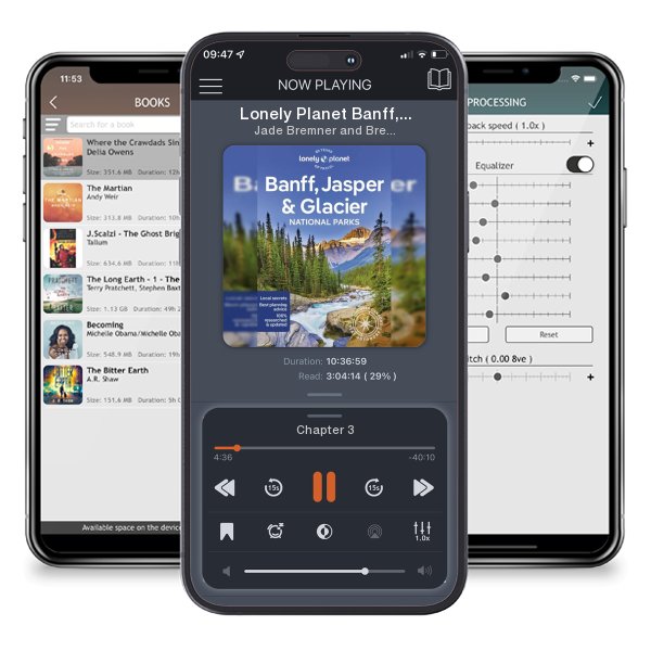 Download fo free audiobook Lonely Planet Banff, Jasper and Glacier National Parks by Jade Bremner and Brendan Sainsbury and listen anywhere on your iOS devices in the ListenBook app.