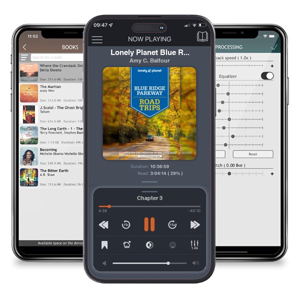 Download fo free audiobook Lonely Planet Blue Ridge Parkway Road Trips (Road Trips Guide) by Amy C. Balfour and listen anywhere on your iOS devices in the ListenBook app.