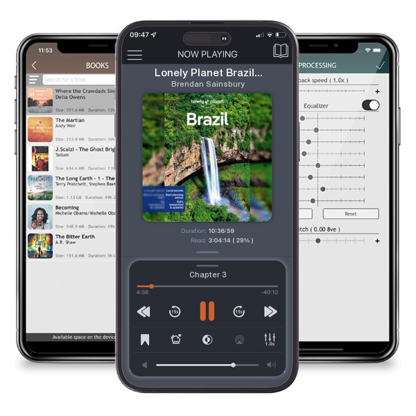 Download fo free audiobook Lonely Planet Brazil 13 (Travel Guide) by Brendan Sainsbury and listen anywhere on your iOS devices in the ListenBook app.