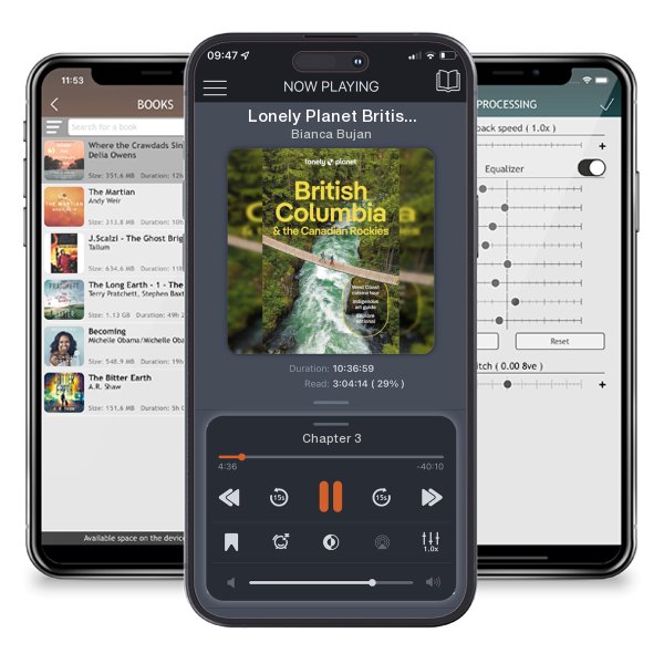 Download fo free audiobook Lonely Planet British Columbia & the Canadian Rockies (Travel Guide) by Bianca Bujan and listen anywhere on your iOS devices in the ListenBook app.