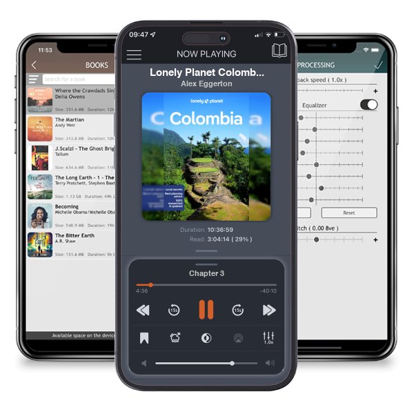 Download fo free audiobook Lonely Planet Colombia (Travel Guide) by Alex Eggerton and listen anywhere on your iOS devices in the ListenBook app.