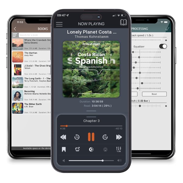 Download fo free audiobook Lonely Planet Costa Rican Spanish Phrasebook & Dictionary 6 by Thomas Kohnstamm and listen anywhere on your iOS devices in the ListenBook app.