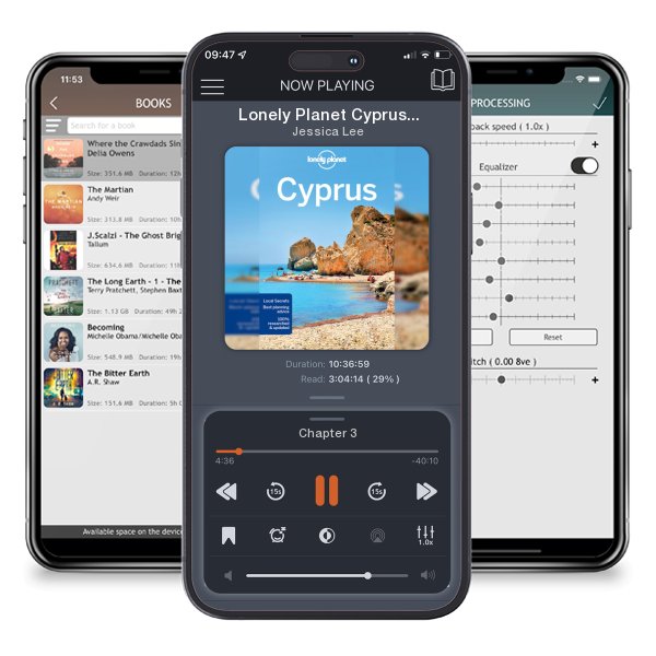 Download fo free audiobook Lonely Planet Cyprus 7 (Travel Guide) by Jessica Lee and listen anywhere on your iOS devices in the ListenBook app.