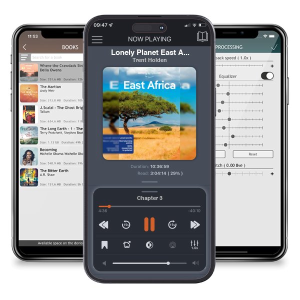 Download fo free audiobook Lonely Planet East Africa (Travel Guide) by Trent Holden and listen anywhere on your iOS devices in the ListenBook app.