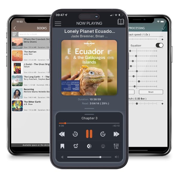 Download fo free audiobook Lonely Planet Ecuador & the Galapagos Islands 12 by Jade Bremner, Brian Kluepfel, et al. and listen anywhere on your iOS devices in the ListenBook app.