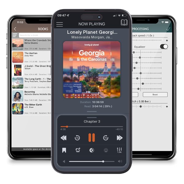 Download fo free audiobook Lonely Planet Georgia & the Carolinas 3 by Masovaida Morgan, Jade Bremner, et al. and listen anywhere on your iOS devices in the ListenBook app.
