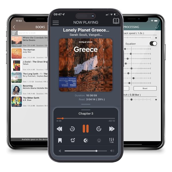 Download fo free audiobook Lonely Planet Greece 16 by Sarah Souli, Vangelis Koronakis,  et al. and listen anywhere on your iOS devices in the ListenBook app.