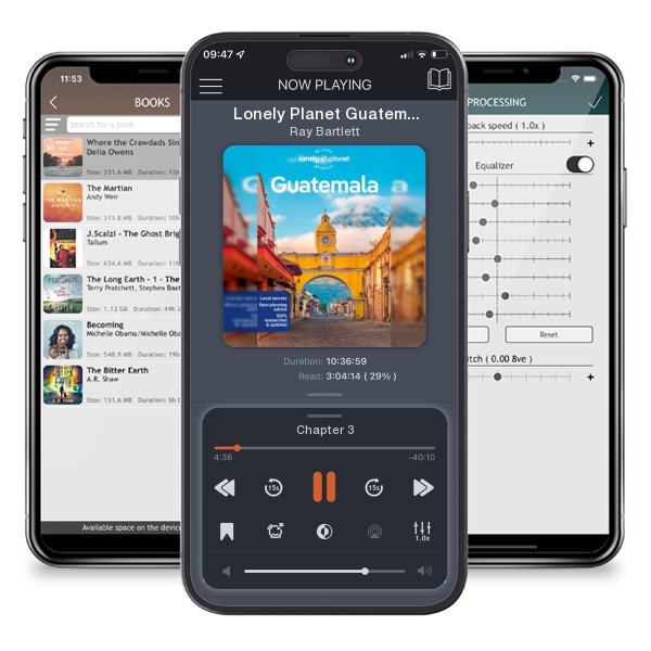 Download fo free audiobook Lonely Planet Guatemala 8 (Travel Guide) by Ray Bartlett and listen anywhere on your iOS devices in the ListenBook app.