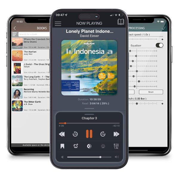 Download fo free audiobook Lonely Planet Indonesia 12 (Travel Guide) by David Eimer and listen anywhere on your iOS devices in the ListenBook app.