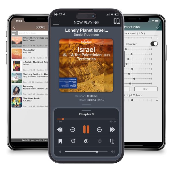 Download fo free audiobook Lonely Planet Israel & the Palestinian Territories (Travel Guide) by Daniel Robinson and listen anywhere on your iOS devices in the ListenBook app.