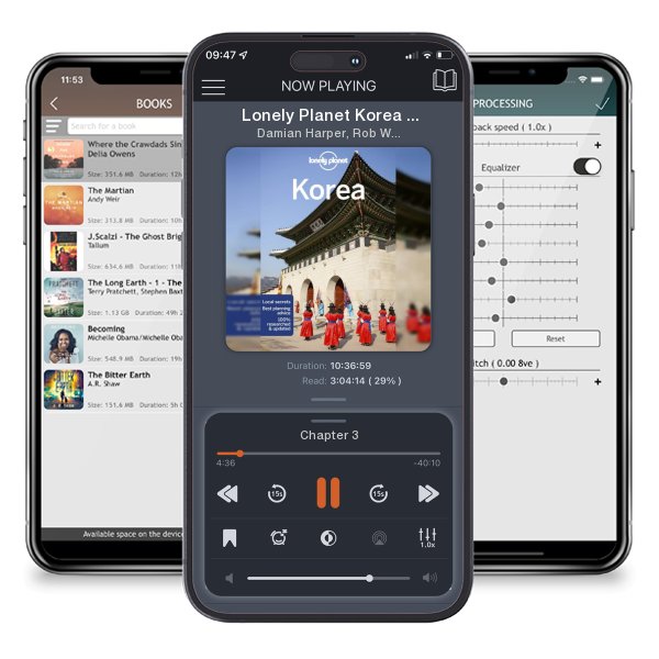 Download fo free audiobook Lonely Planet Korea 12 by Damian Harper, Rob Whyte, et al. and listen anywhere on your iOS devices in the ListenBook app.