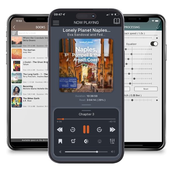 Download fo free audiobook Lonely Planet Naples, Pompeii & the Amalfi Coast 8 by Eva Sandoval and Federica Bocco and listen anywhere on your iOS devices in the ListenBook app.