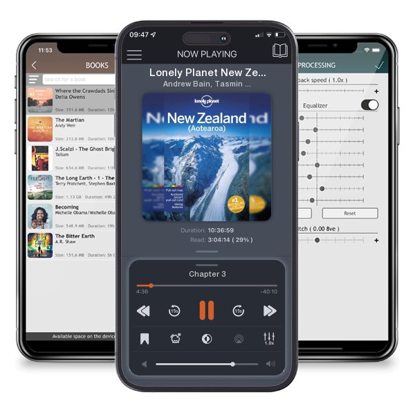 Download fo free audiobook Lonely Planet New Zealand 20 by Andrew Bain, Tasmin Waby, et al. and listen anywhere on your iOS devices in the ListenBook app.